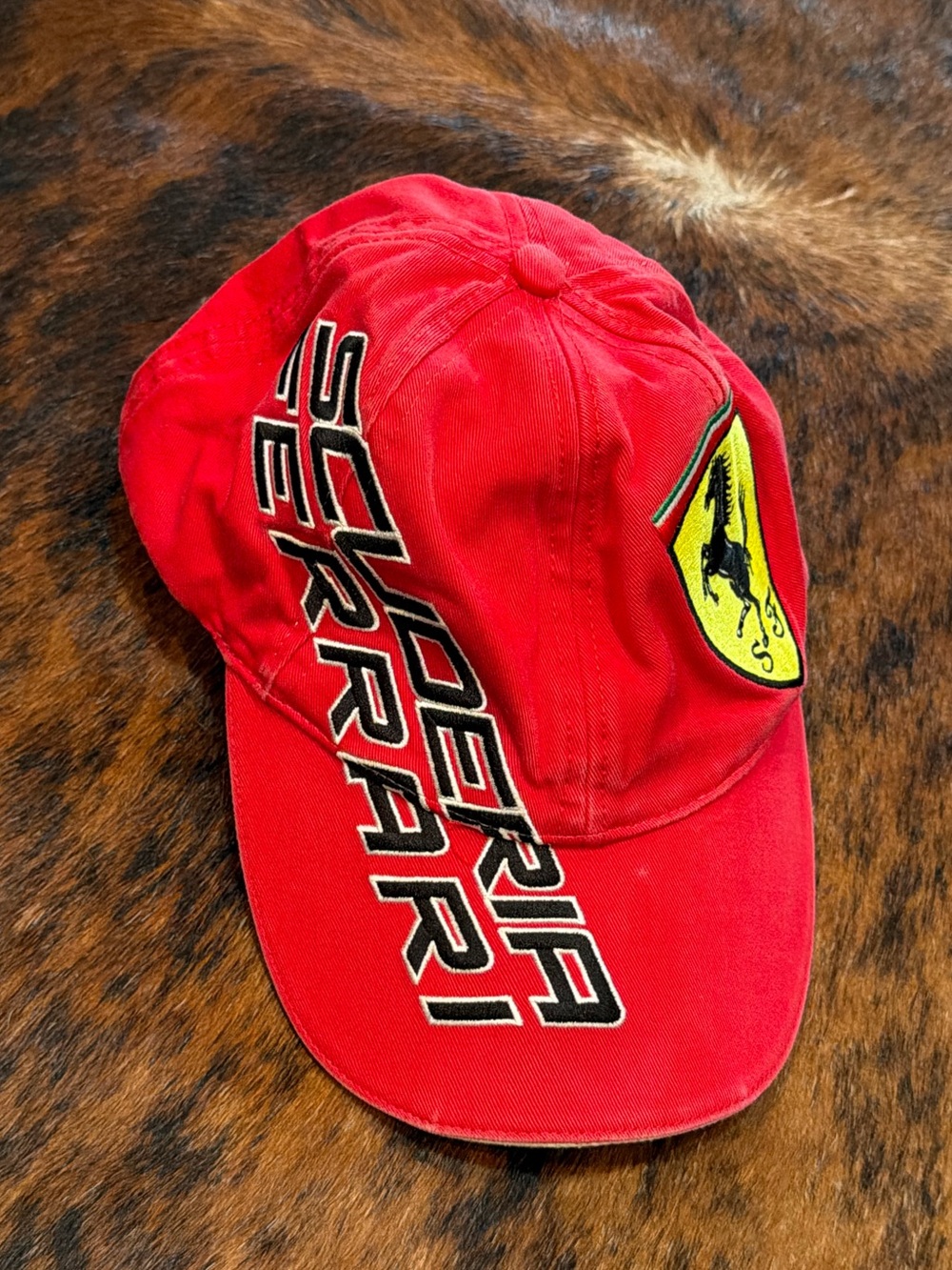Vintage Ferrari Scudaria Cap F1 Racing Hat Official Product One Size Embroidered